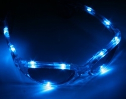 LED bril Blauw