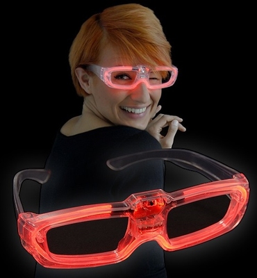 LED Laser Bril Rood