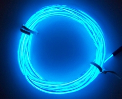 EL Draad Blauw 2 meter
