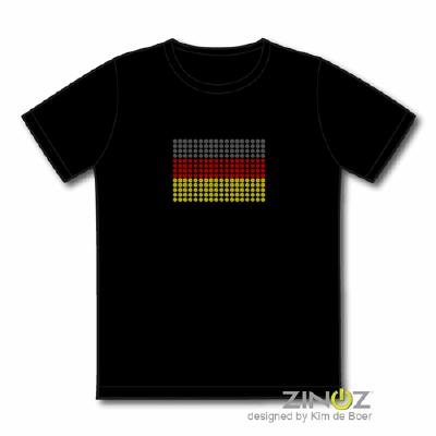Led T-Shirt Golden Oldie - XXS/XS/S/M