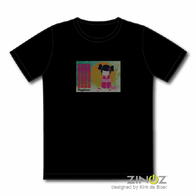Led T-Shirt Little Geisha - XXS/XS