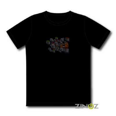 Led T-Shirt Doctor Fish - XXS/XS/S/M