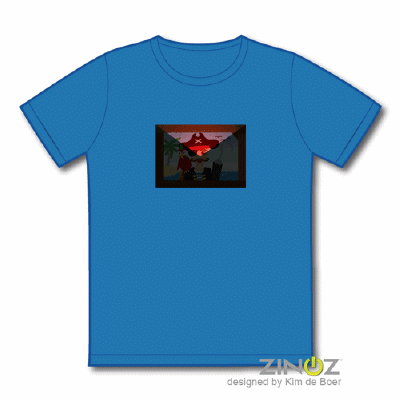 Flash T-Shirt Piraat - 104/116/128
