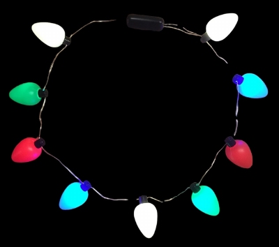 Led Halsketting Gekleurde Lampjes