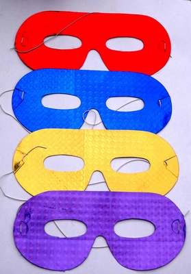 Set van 4 papieren oogmaskers (set 3) van €0,99 voor €0,49