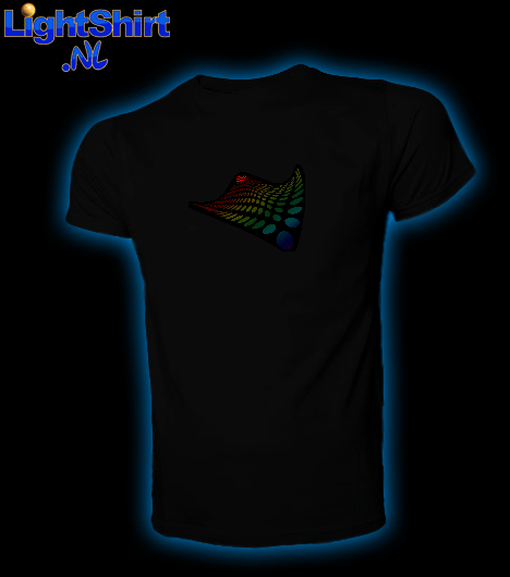 Led T-Shirt Colorwave