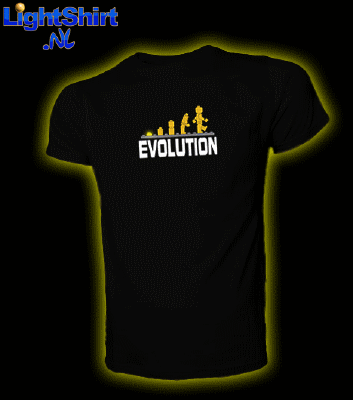 Led T-Shirt Evolution - S/M/XL