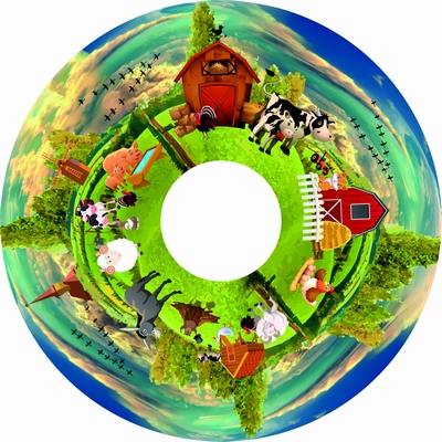 Magnetisch Effectwiel Op de Boerderij