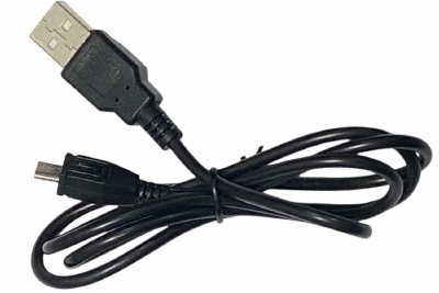 Kabel voor programmeerbare hand ventilator met blauwe, groene of roze leds