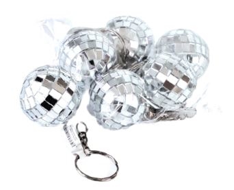 Spiegelbol sleutelhanger