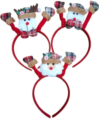 Kerst Diadeem Assorti 4 (3 verschillende diadeems)
