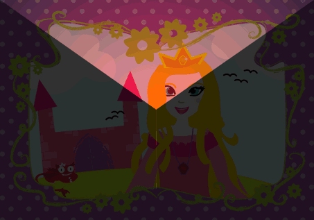 Flash T-Shirt Prinses - 104/116/128