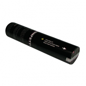 Handmatige confetti shooter 28 cm Zilver