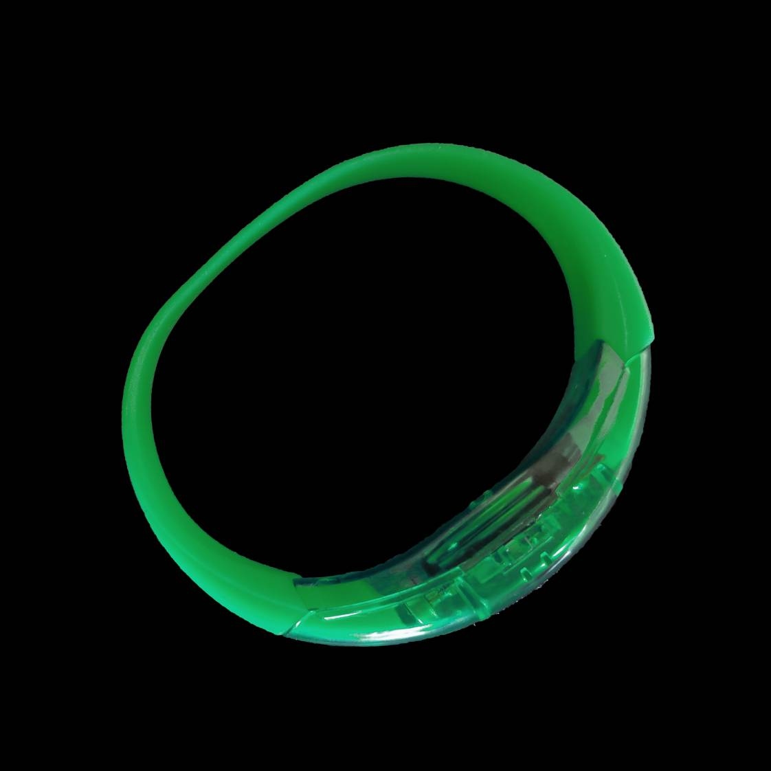 Led armband Groen (reageert op geluid)