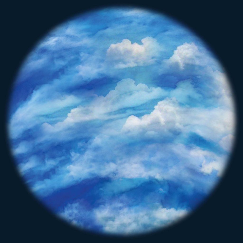 Magnetisch Effectwiel Wolken