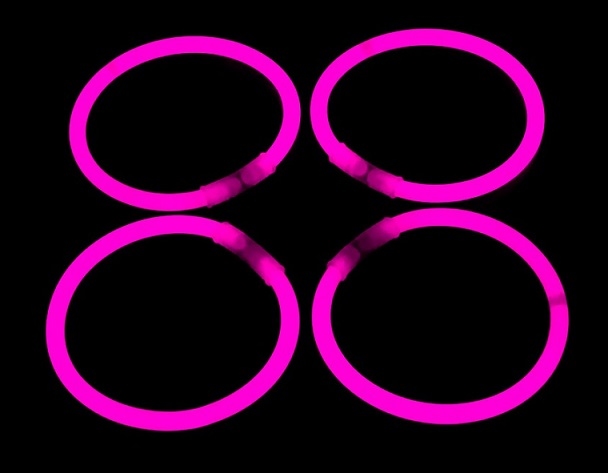 Roze Glowsticks 200 x 5 mm (4.000 stuks)