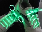 Verlichte Groene schoenveter