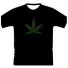 Led T-Shirt Weed in de maat L