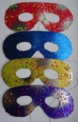 Papieren oogmasker Set (4 stuks)