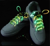 Verlichte Geel/Groene schoenveter