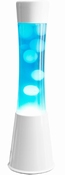 Lavalamp Wit - Blauw