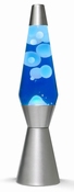Lavalamp - Blauw/Wit
