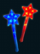 Flashstick Jumbo Ster Blauw en Rood