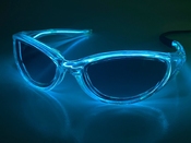 Neon Bril Blauw