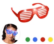 Shutter Bril met 3 gekleurde ledjes