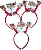 Kerst Diadeem Assorti 4 (3 verschillende diadeems)