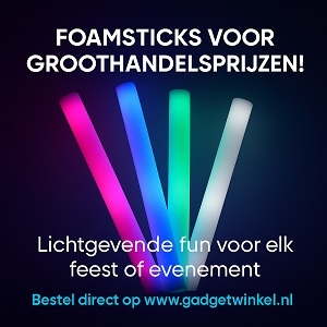 Foamsticks voor de laagste prijs